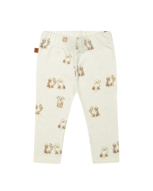 Legging Dogs Organic Off-White