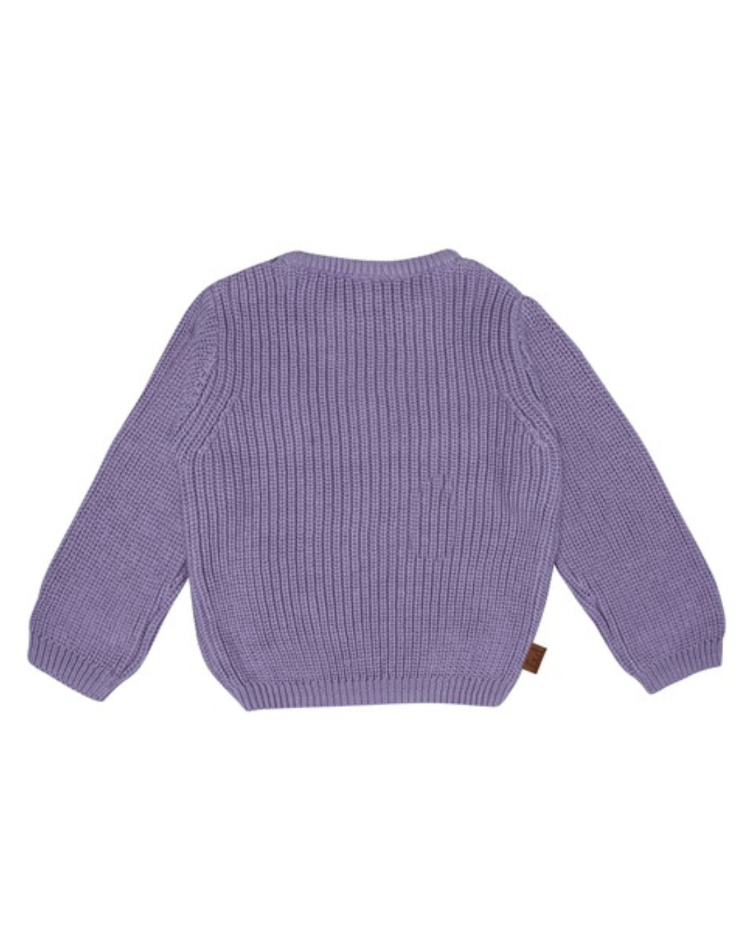 Oversized Knitted Sweater Mauve