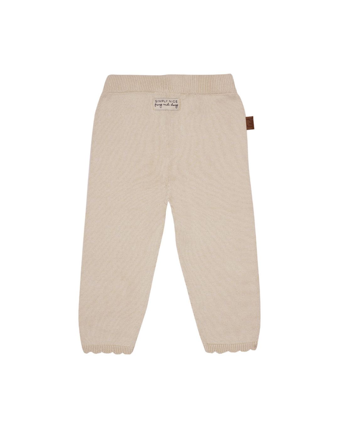 Knitted Pants Cappuccino