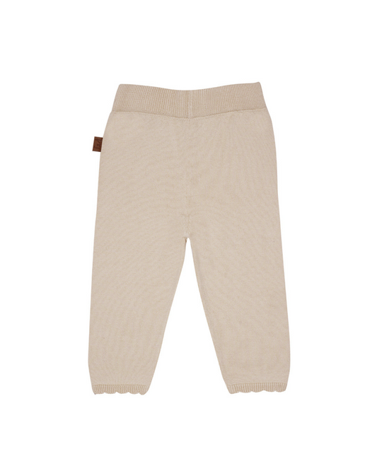 Knitted Pants Cappuccino - Fijne Kleine